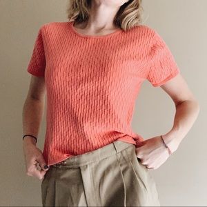 90’s vintage coral tee